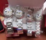 Perfect Replica Cartier Ballon Bleu Moonphase Diamond Watches Quartz